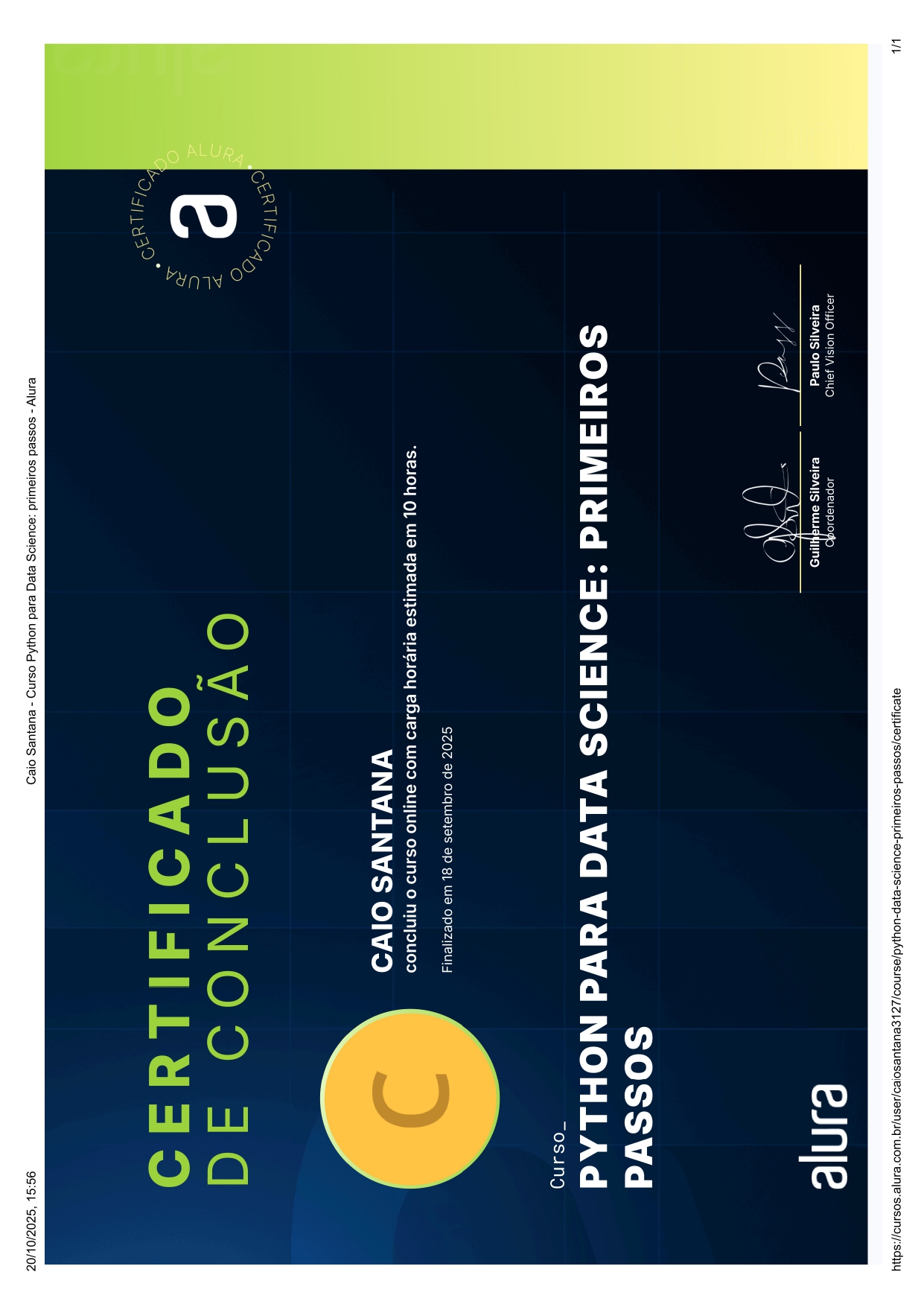 Certificado 2
